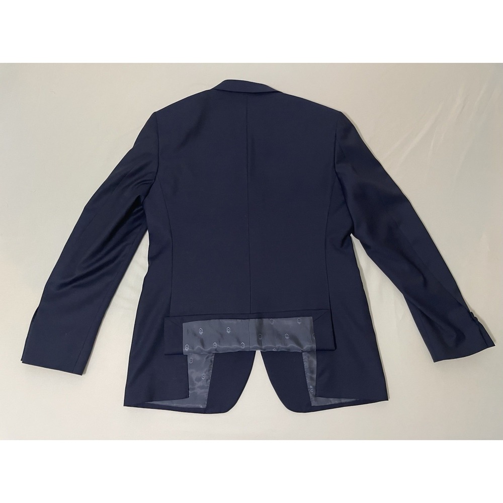 JOHN VARVATOS Bedford Wool Blend Blazer 40R Navy Sport‎ Coat 2 Button - Picture 10 of 10